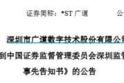 你梦见谁顶格重罚！*ST广道实控人被终身市场禁入
